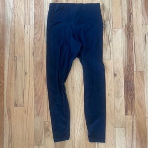 Black align leggings